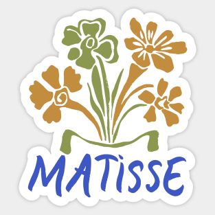 Floral Matisse Lover Sticker